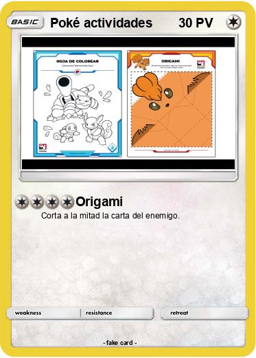 Pokemon Poké actividades