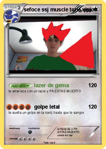 Pokemon sefoce ssj muscle tone vision