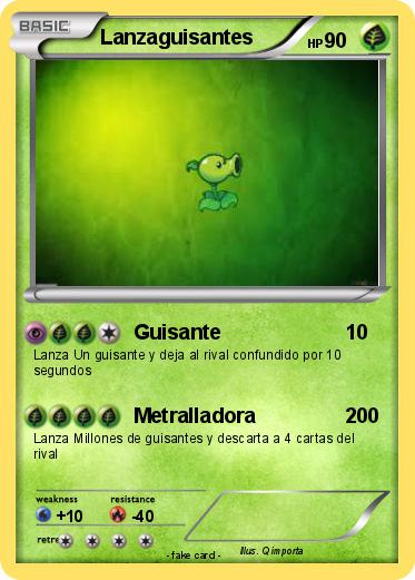 Pokemon Lanzaguisantes