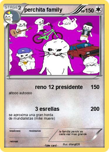 Pokemon perchita family