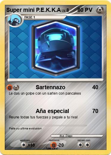 Pokemon Super mini P.E.K.K.A