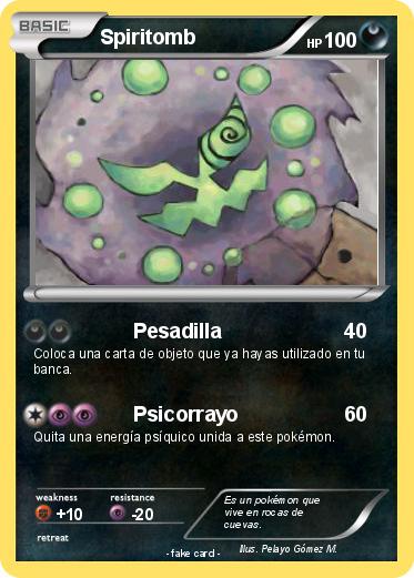 Pokemon Spiritomb