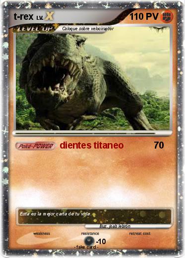 Pokemon t-rex