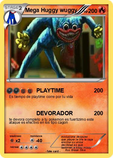 Pokemon Mega Huggy wuggy