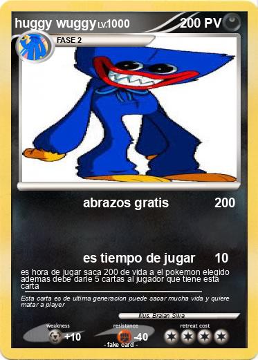 Pokemon huggy wuggy