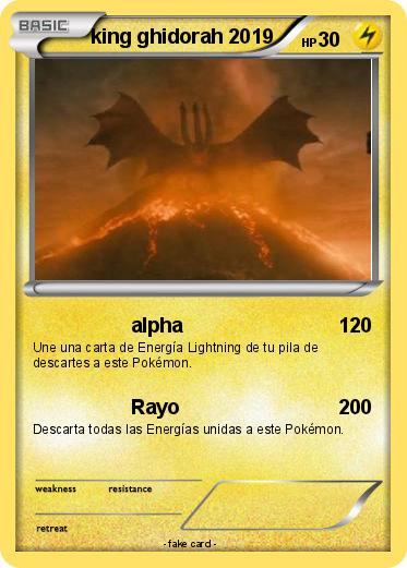 Pokemon king ghidorah 2019