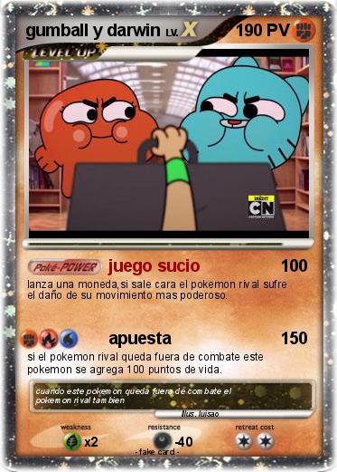 Pokemon gumball y darwin
