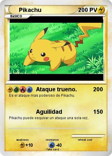 Pokemon Pikachu