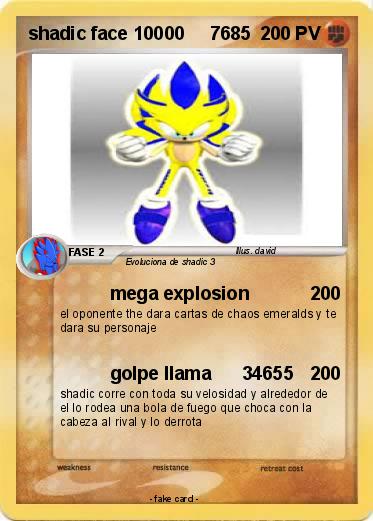 Pokemon shadic face 10000     7685