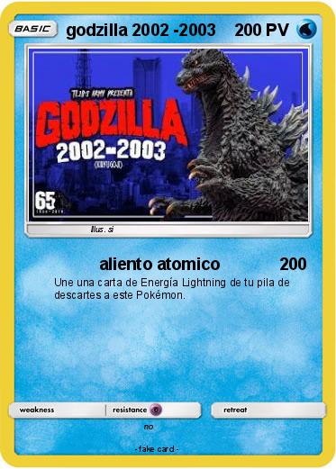 Pokemon godzilla 2002 -2003