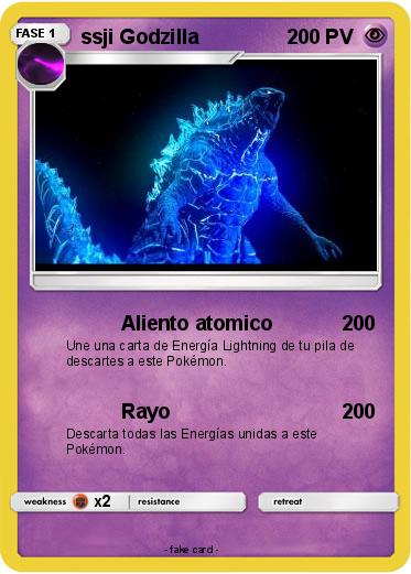 Pokemon ssji Godzilla
