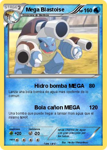 Pokemon Mega Blastoise