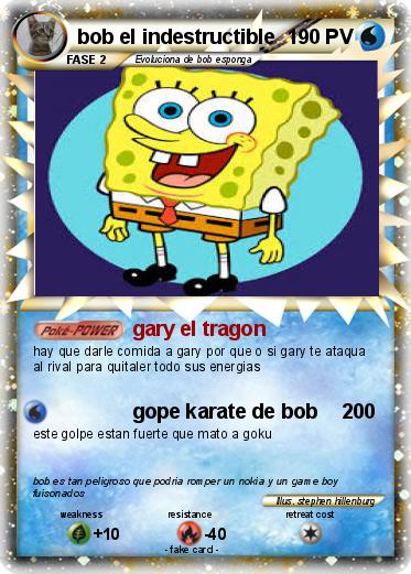 Pokemon bob el indestructible