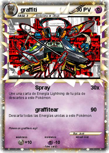 Pokemon graffiti