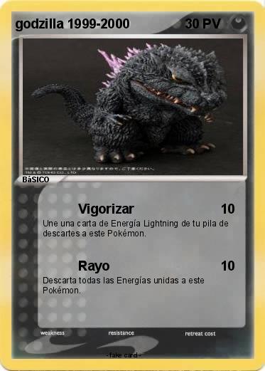 Pokemon godzilla 1999-2000