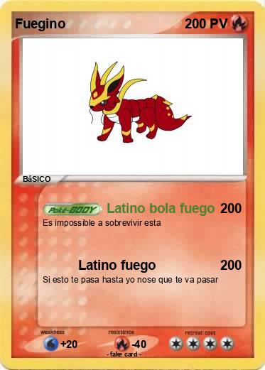 Pokemon Fuegino