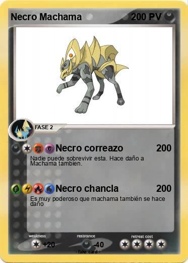 Pokemon Necro Machama