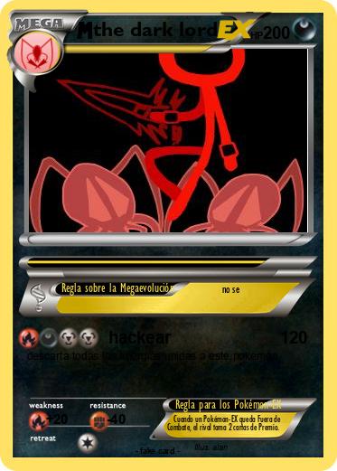 Pokemon the dark lord