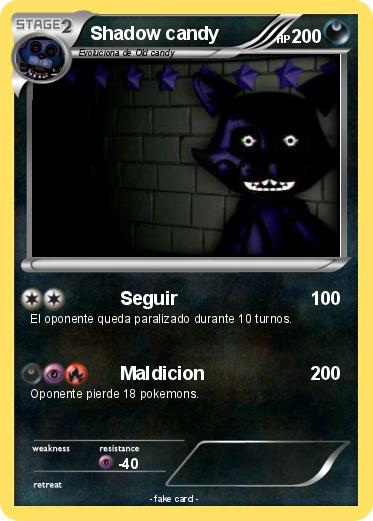 Pokemon Shadow candy