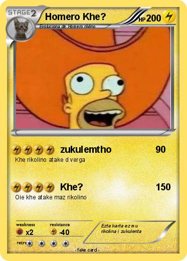 Pokemon Homero Khe?