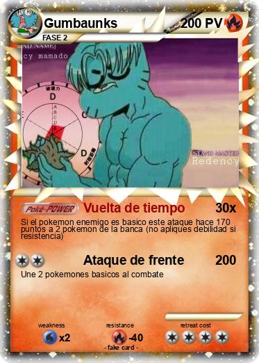 Pokemon Gumbaunks