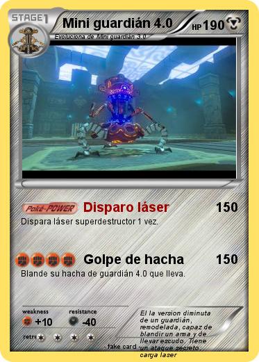 Pokemon Mini guardián 4.0