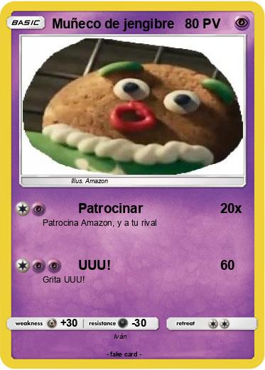 Pokemon Muñeco de jengibre