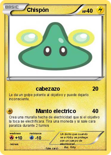 Pokemon Chispón