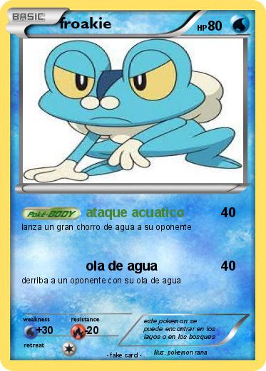 Pokemon froakie