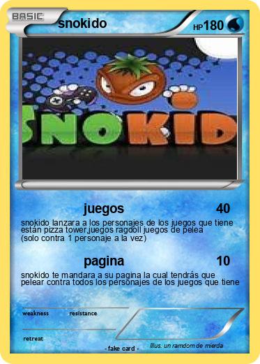 Pokemon snokido