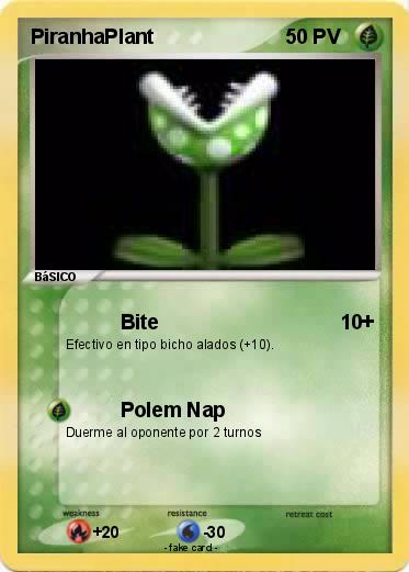Pokemon PiranhaPlant