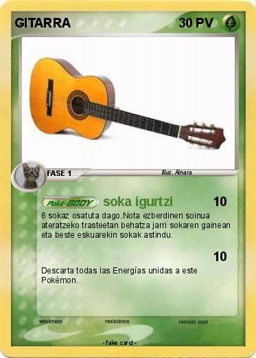 Pokemon GITARRA