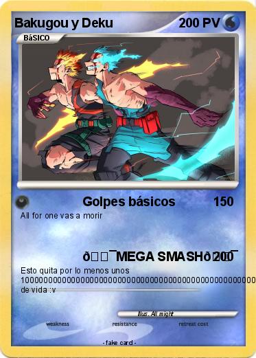 Pokemon Bakugou y Deku
