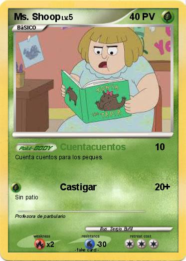 Pokemon Ms. Shoop
