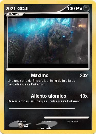 Pokemon 2021 GOJI