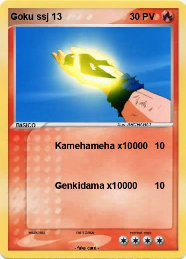 Pokemon Goku ssj 13