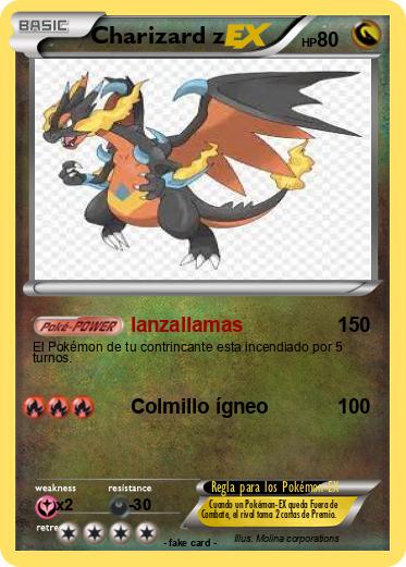 Pokemon Charizard z