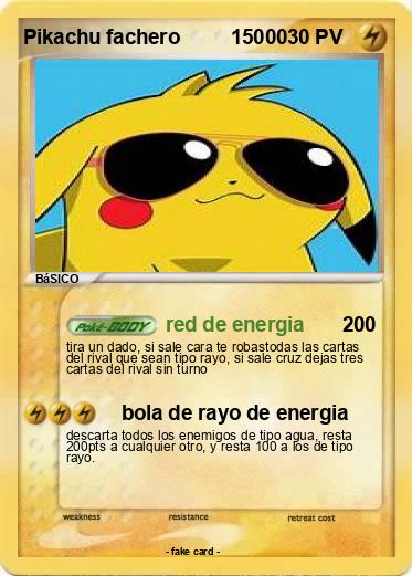 Pokemon Pikachu fachero         15000