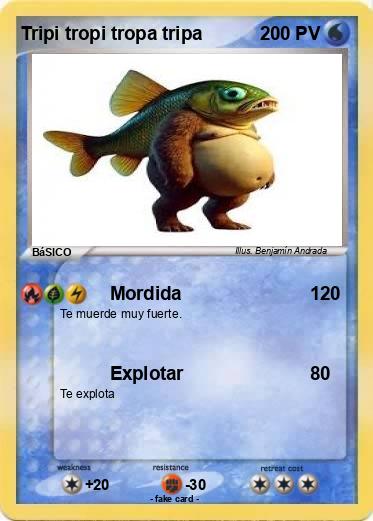 Pokemon Tripi tropi tropa tripa