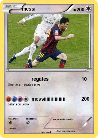 Pokemon messi