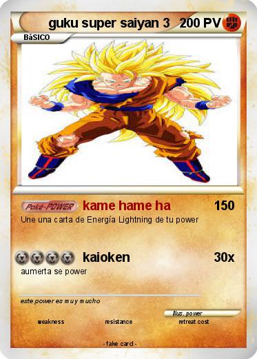 Pokemon guku super saiyan 3