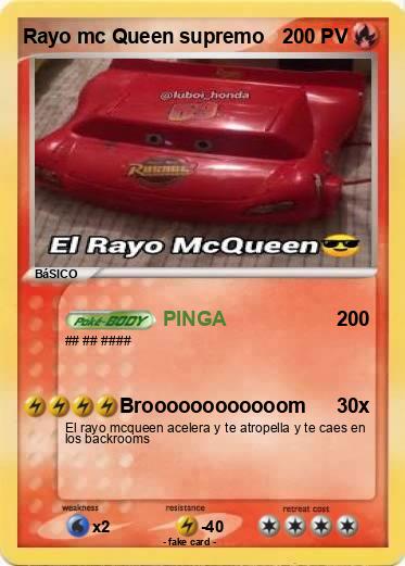 Pokemon Rayo mc Queen supremo