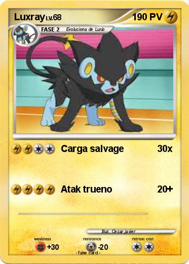 Pokemon Luxray