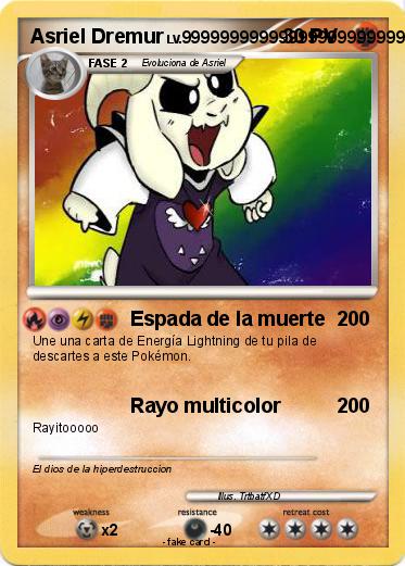 Pokemon Asriel Dremur