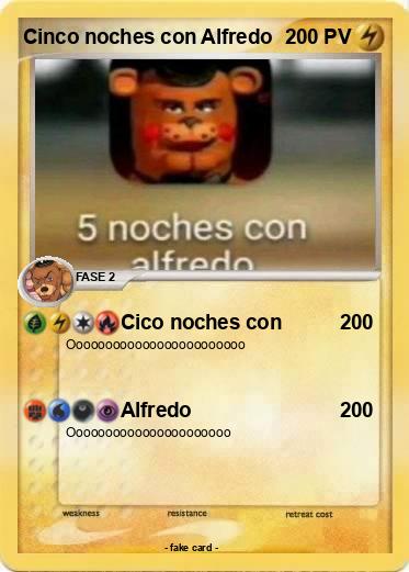 Pokemon Cinco noches con Alfredo