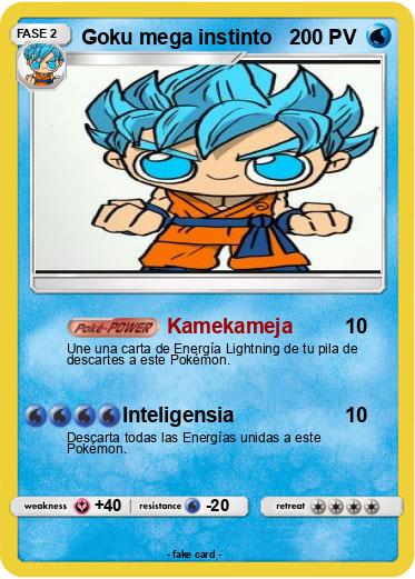 Pokemon Goku mega instinto