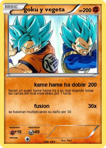 Pokemon goku y vegeta