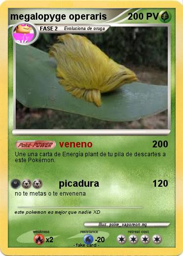 Pokemon megalopyge operaris