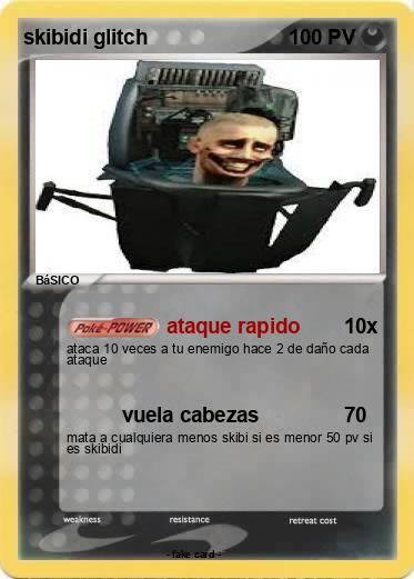 Pokemon skibidi glitch