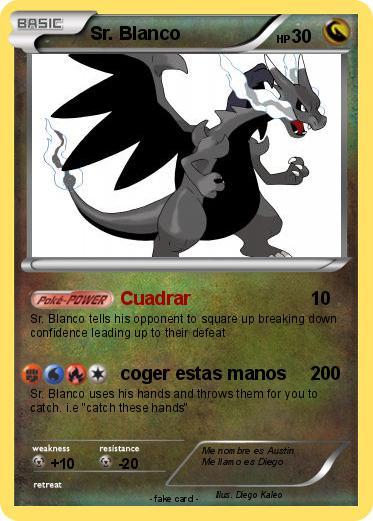 Pokemon Sr. Blanco